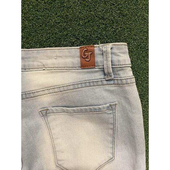 GOGO Mom Jeans Womens Size 7 Light Wash Denim - Picture 4 of 7